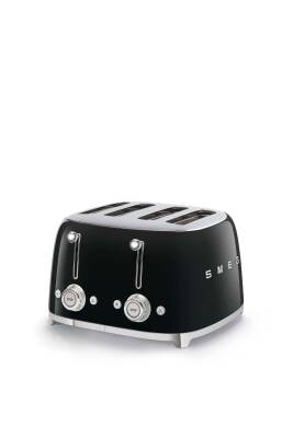 Smeg TSF03BLEU Retro Siyah 4x4 Slot Ekmek Kızartma Makinesi - 1