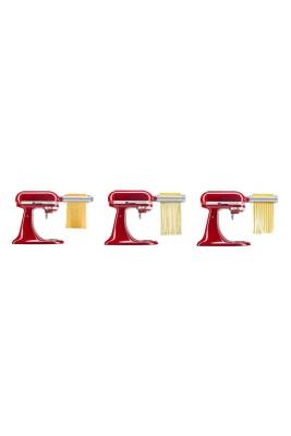 3 Parçalı Hamur Silindiri Ve Makarna Yapma Aparatı - 5ksmpra - 6