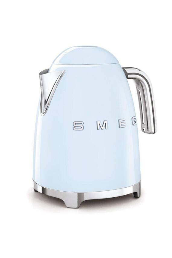 Smeg KLF03PBEU Retro Mavi 2400 Watt 1.7 Litre Çelik Kettle - 2