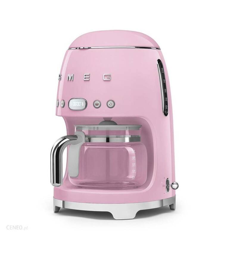 50s Retro Style Pembe Filtre Kahve Makinesi Dcf02pkeu - 2