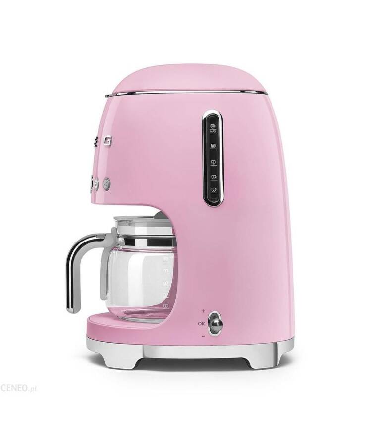 50s Retro Style Pembe Filtre Kahve Makinesi Dcf02pkeu - 4