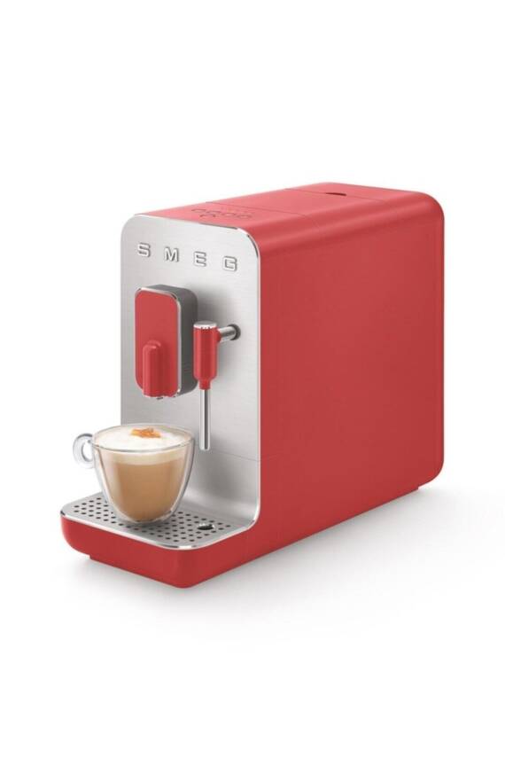 Smeg BCC02RDMEU Tam Otomatik Mat Kırmızı Kahve Makinesi - 5