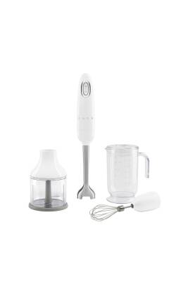 Smeg HBF03WHEU Aksesuarlı El Blender Seti Beyaz - 1