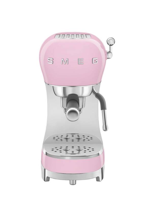 50s Style Pembe Espresso Kahve Makinesi ecf02pkeu - 1