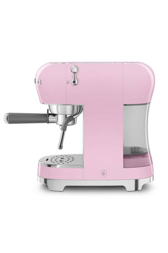 50s Style Pembe Espresso Kahve Makinesi ecf02pkeu - 3