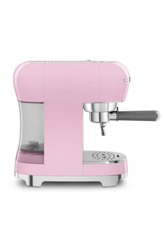 50s Style Pembe Espresso Kahve Makinesi ecf02pkeu - 4