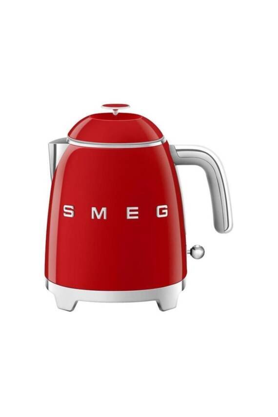 50s Style Retro 0.8 Lt Kırmızı Mini Kettle Klf05rdeu - 1