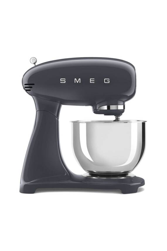 50s Style Retro 4.8 Litre Barut Grisi Stand Mikser Smf03greu - 4