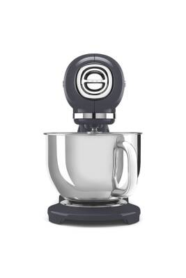 50s Style Retro 4.8 Litre Barut Grisi Stand Mikser Smf03greu - 6