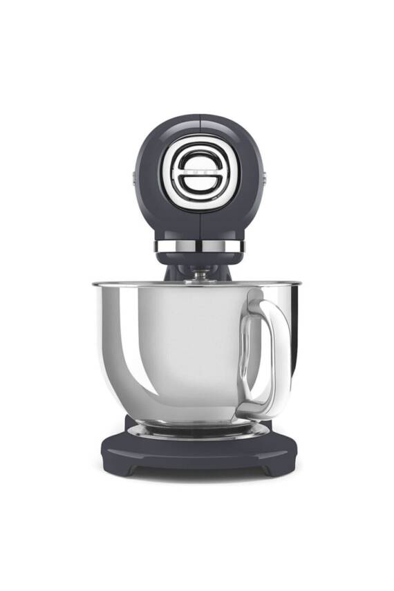 50s Style Retro 4.8 Litre Barut Grisi Stand Mikser Smf03greu - 6