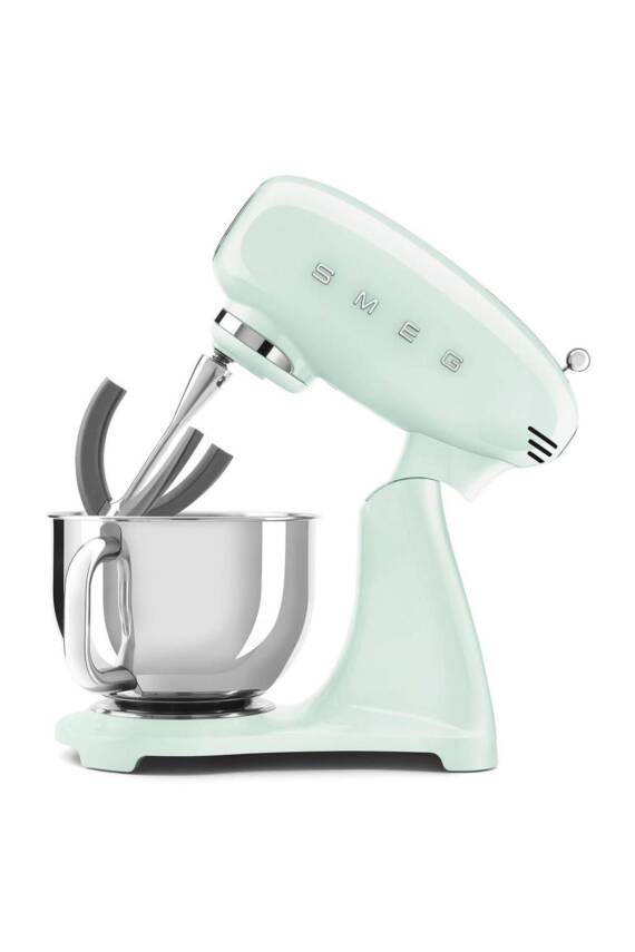 50s Style Retro 4.8 Litre Yeşil Stand Mikser SMF03PGEU - 2