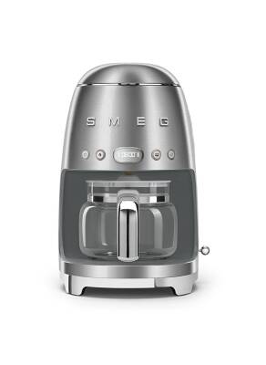 Smeg DCF02SSEU Gümüş 1.4 Litre 10 Bardak Filtre Kahve Makinesi - 1