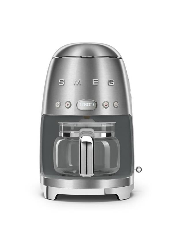 Smeg DCF02SSEU Gümüş 1.4 Litre 10 Bardak Filtre Kahve Makinesi - 1
