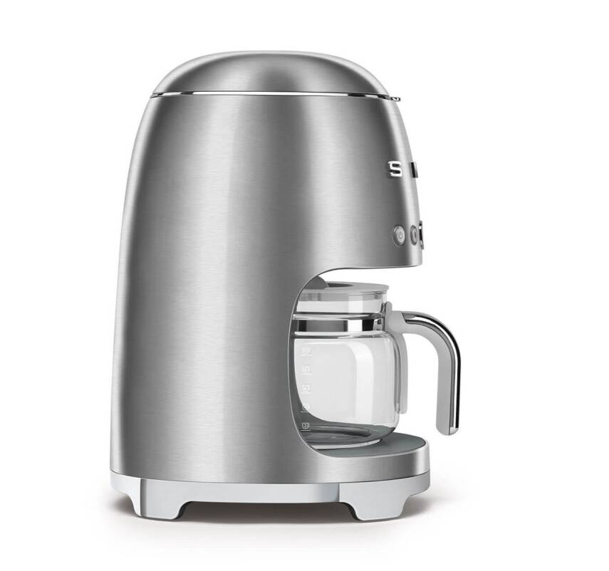 Smeg DCF02SSEU Gümüş 1.4 Litre 10 Bardak Filtre Kahve Makinesi - 2