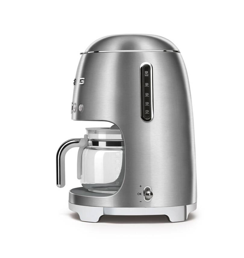 Smeg DCF02SSEU Gümüş 1.4 Litre 10 Bardak Filtre Kahve Makinesi - 3