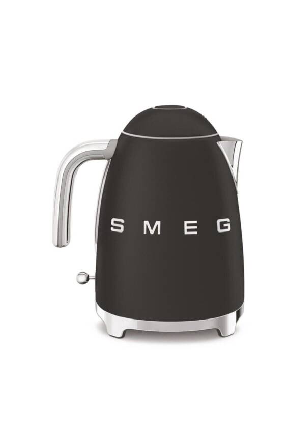 50s Style Retro Mat Siyah Kettle KLF03BLMEU - 3