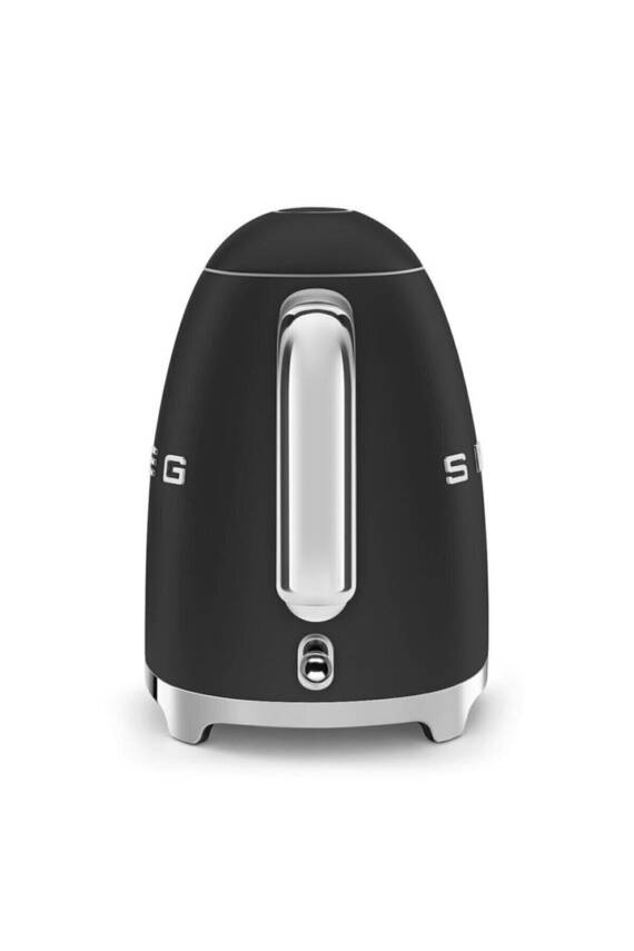 50s Style Retro Mat Siyah Kettle KLF03BLMEU - 5