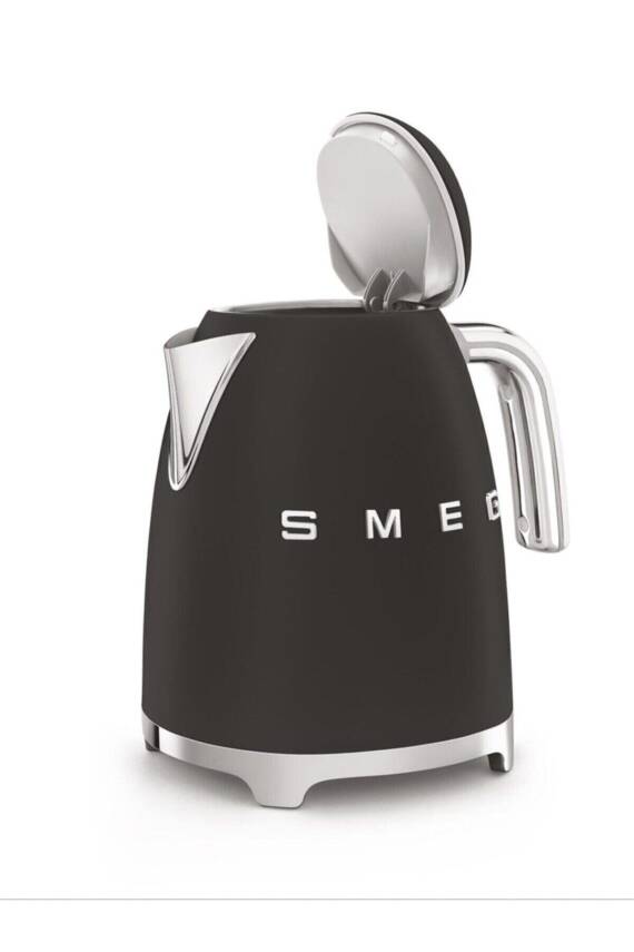 50s Style Retro Mat Siyah Kettle KLF03BLMEU - 6