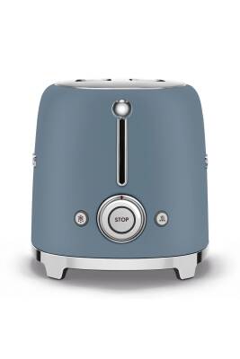 50S Style Retro Mat Storm Blue 1x2 Ekmek Kızartma Makinesi tsf01sbmeu - 6