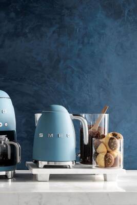 50S Style Retro Mat Storm Blue® Kettle Special Edition - 1