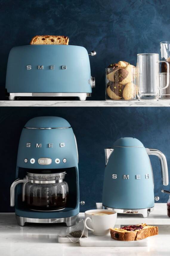 50S Style Retro Mat Storm Blue® Kettle Special Edition - 7
