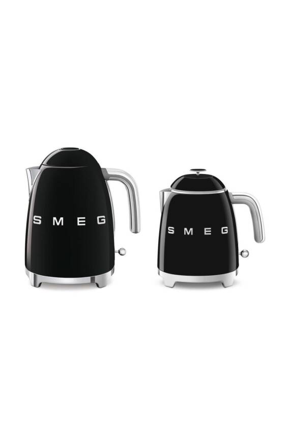50s Style Retro Mini Kettle Siyah 0,8 lt KLF05BLEU - 8