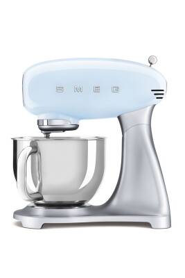 50s Style Retro Pastel Mavi Stand Mikser Smf02pbeu - 3
