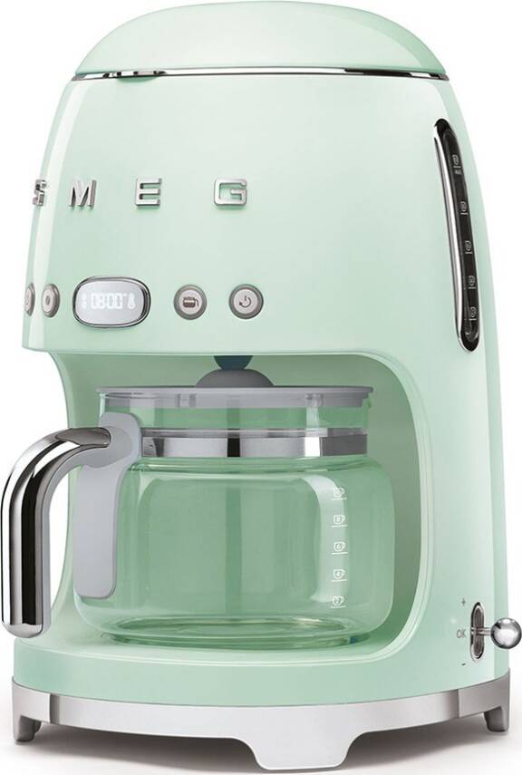 Smeg DCF02PGEU Retro Yeşil 1.4 Litre 10 Bardak Filtre Kahve Makinesi - 4