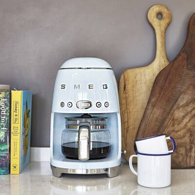 Smeg DCF02PGEU Retro Yeşil 1.4 Litre 10 Bardak Filtre Kahve Makinesi - 5