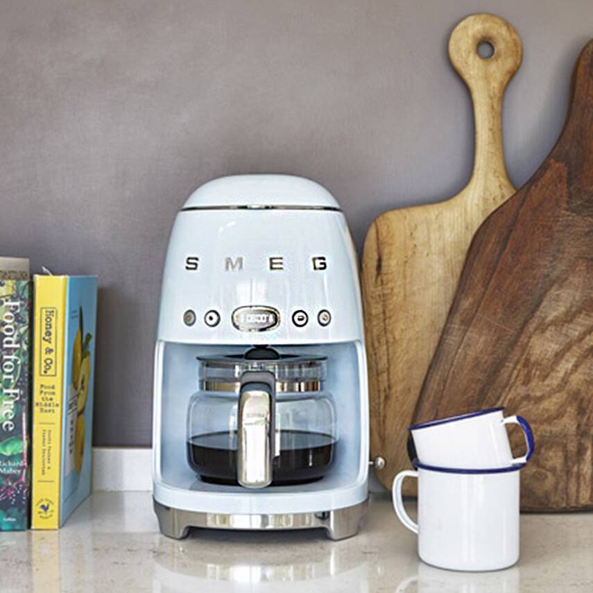 Smeg DCF02PGEU Retro Yeşil 1.4 Litre 10 Bardak Filtre Kahve Makinesi - 5