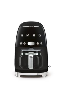 Smeg DCF02BLEU Retro Siyah 1.4 Litre 10 Bardak Filtre Kahve Makinesi - 6