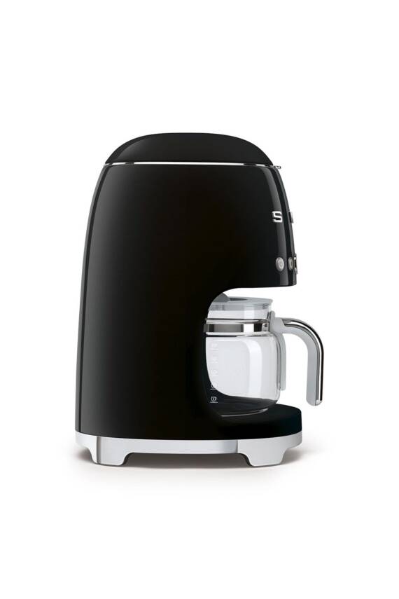 Smeg DCF02BLEU Retro Siyah 1.4 Litre 10 Bardak Filtre Kahve Makinesi - 9