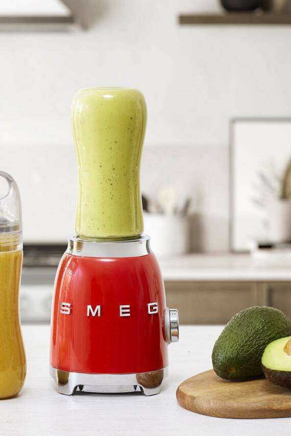 50s Style Retro Smoothie Blender Red Pbf01rdeu - 1