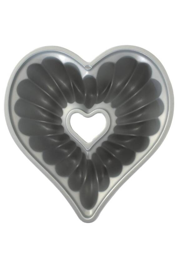 55548 Elegant Kalp Bundt Kek Kalıbı - 2