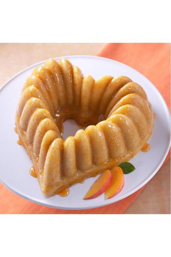 55548 Elegant Kalp Bundt Kek Kalıbı - 4