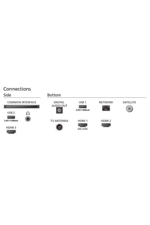 Philips 55PUS8349 55 132 Ekran 4K Ultra HD Uydu Alıcılı Smart LED Televizyon - 4