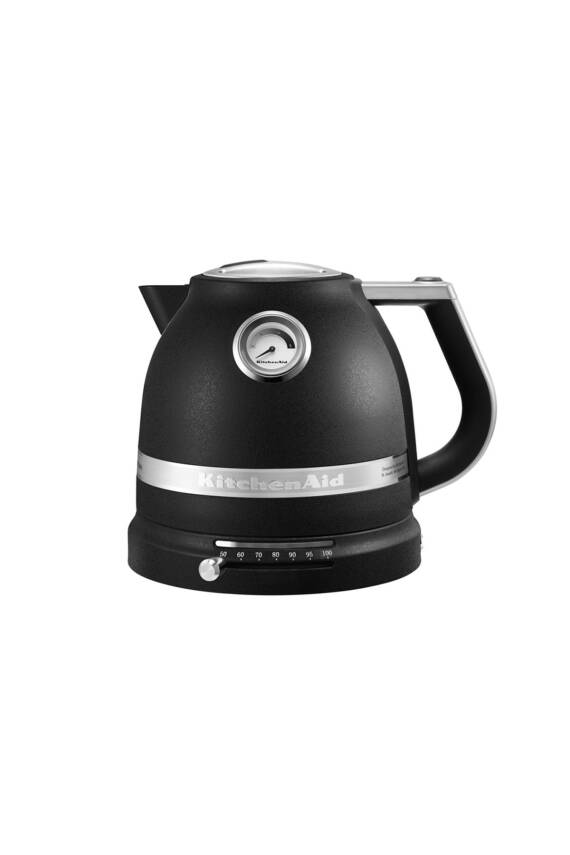 Kitchenaid 5KEK1522EBK Artisan 1,5 Litre Çelik Isı Göstergeli Kettle Kömür Siyah - 1