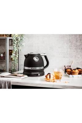 Kitchenaid 5KEK1522EBK Artisan 1,5 Litre Çelik Isı Göstergeli Kettle Kömür Siyah - 3