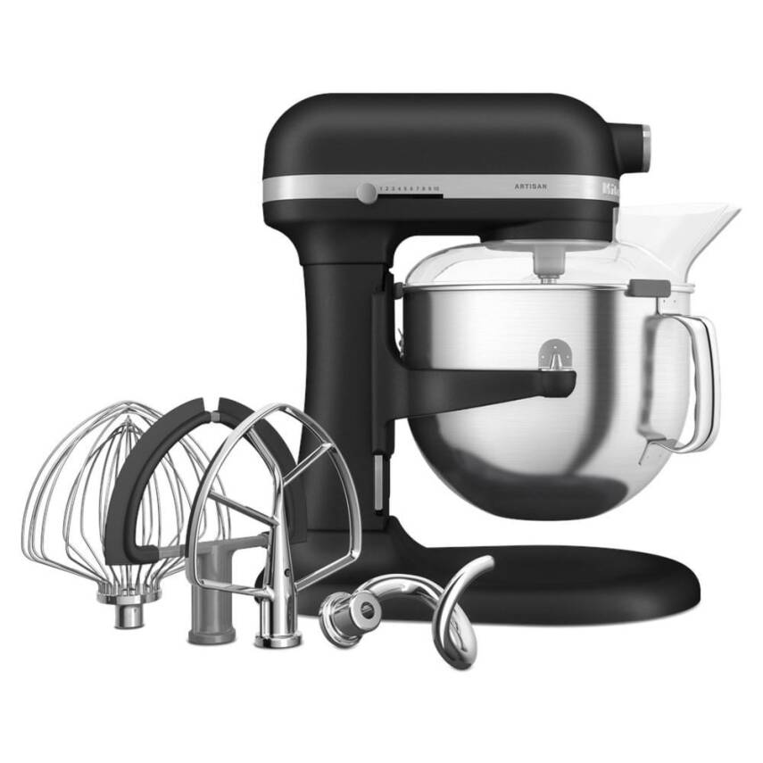 KitchenAid 5KSM70SHXEBK Artisan 6,6 Litre Kaldırılabilir Kaseli Stand Mikser - 2