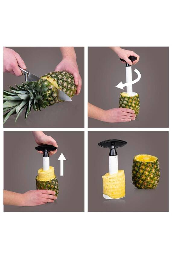 Ananas Dilimleyici - Siyah Ve Beyaz - 3