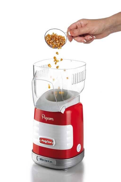  Ariete 2956/00 Party Time Mısır Patlatma Makinesi - Kırmızı - 1
