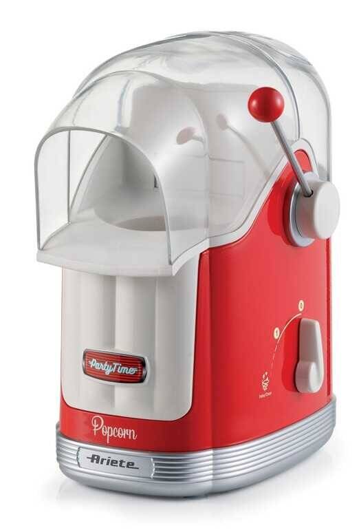 Ariete 2958/00 Party Time Tek Kollu Mısır Patlatma Makinesi Lever Kırmızı - 1