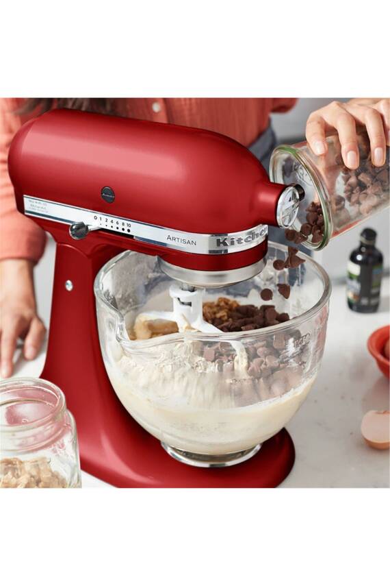 Kitchenaid 5KSM175PSEER 4.8 Litre Artisan Stand Mikser Empire Red Kırmızı - 6