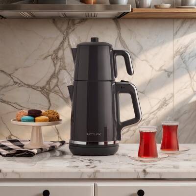 Aryıldız 153AR263044 Tea Style Çay Makinesi Antrasit - 2