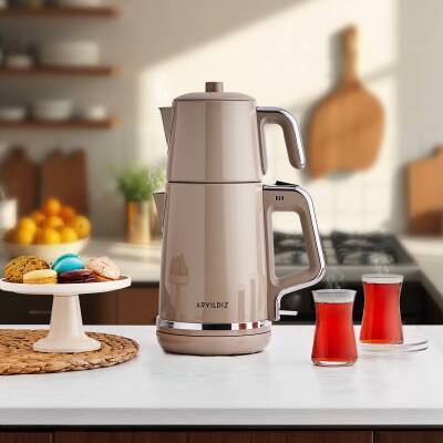 Aryıldız 153AR263051 Tea Style Çay Makinesi Bej - 1