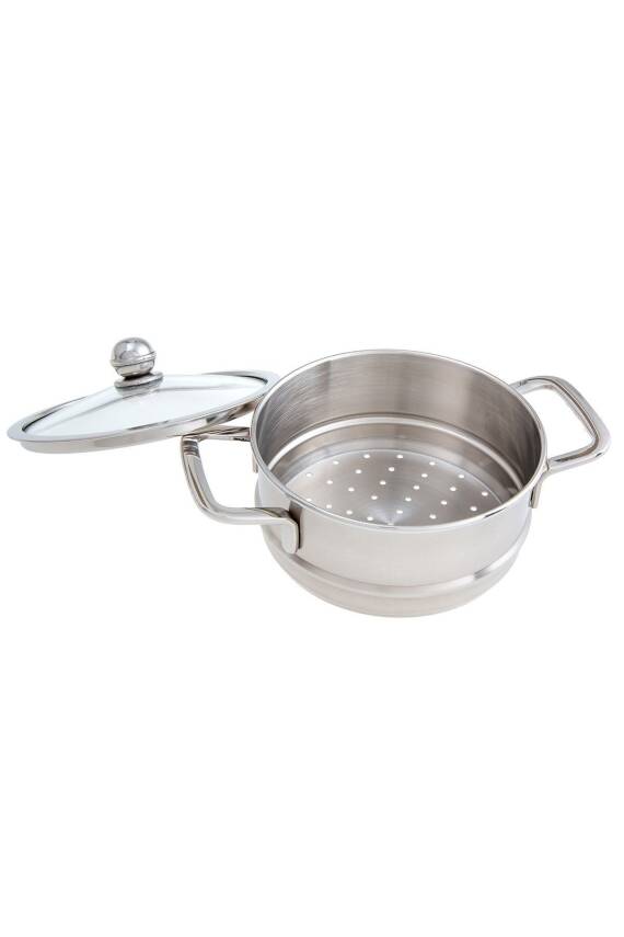 Baby Steel 6 Parça Mini Çelik Tencere Seti - 2