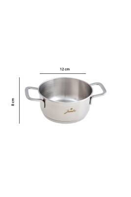 Baby Steel 6 Parça Mini Çelik Tencere Seti - 6