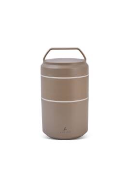 Bento Katlı Lunch Box Haki 1200 ml - 2