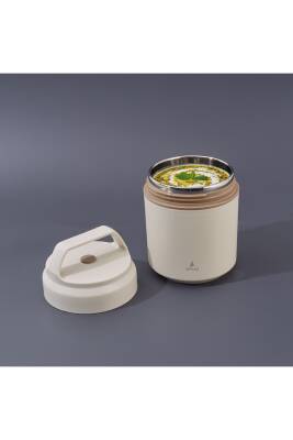 Bento Lunch Box Beige 420 ml - 1