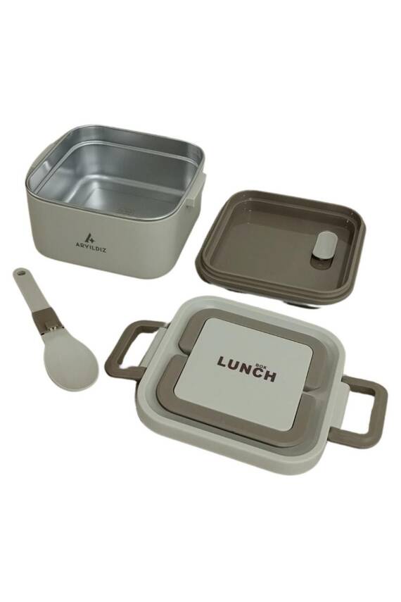 Bento Lunch Box Beige 920Ml - 2